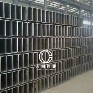 EN10210 Carbon <strong>Steel</strong> ERW Welded Square Rectangular Tube Structure <strong>Pipe</strong> with Cutting &amp; Bending Services Factory Direct Supply - Product Image 2