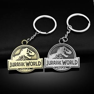 Porte-clés de voiture pour homme et femme, couple de dinosaures jurassiques, pendentif pour clés, petit cadeau créatif - Product Image 3