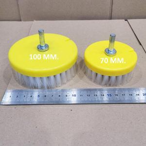 <span class=keywords><strong>Cepillo</strong></span> de disco OEM personalizable con cerdas industriales de nailon para limpiar el sofá, <span class=keywords><strong>cepillo</strong></span> eléctrico de grado Diy para <span class=keywords><strong>taladro</strong></span> - Product Image 4