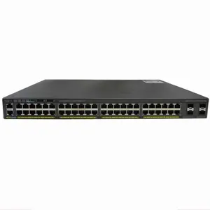 WS-C2960X-48FPS-L de commutateur Ethernet empilable d'occasion