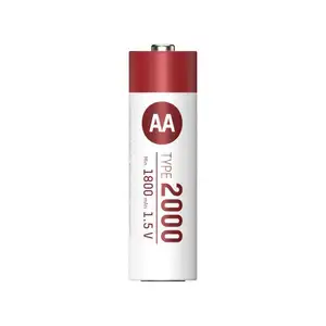 Marché de l'UE populaire vente chaude batterie au lithium type C rechargeable 1.5V 2000mWh batterie rechargeable aa usb-c