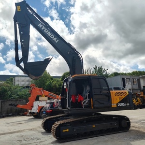 Good Condition <b>Used</b> Hyundai 220-9S Backhoe Crawler Excavator Cummins Engine 22 Ton High Quality Sale - Product Image 1