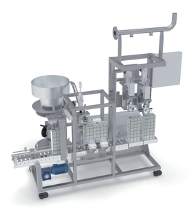 Bilancia di Riempimento Semi-automatica a Doppia Testa con Display LCD/LED, 1-10 <span class=keywords><strong>Litri</strong></span>, per Riempimento di Liquidi di Precisione, Antigoccia e Antiperdita - Product Image 1