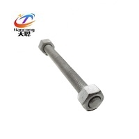 Direct Selling High Strength Zinc Plated Knob Mechanical Steel Threaded Rod Carbon Steel Galvanized Grade 8.8 Metric Studs