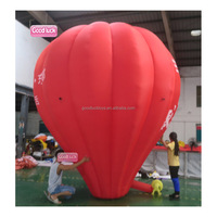 Ballons à air chaud gonflables pour la publicité extérieure, ballons à air chaud géants populaires pour les événements, ballons à air chaud gonflables à poser au sol à vendre