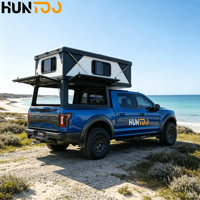 Carpa de Techo Rígida Ligera y Moderna para Camioneta, Plegable, de Aluminio, Fácil de Instalar, para Campamento al Aire Libre 4x4