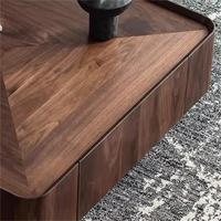 Ensemble de table basse extensible YuanChang pour salon, style moderne de luxe, plateau multicouche avec rangement