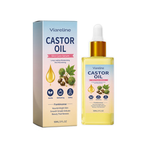 Esencia para el Cuidado de la Piel con Aceite de Ricino, Hidratante, Nutritiva, para Piel Seca, Esencia Facial Suave - Product Image 1