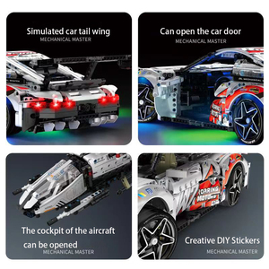 <span class=keywords><strong>Master</strong></span> 9821 moc kỹ thuật 2 trong 1 siêu xe đua 1861pcs gạch câu đố đồ chơi kỹ thuật xe moc khối xây dựng mô hình gạch - Product Image 5