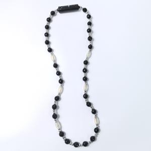 도매 카니발 글로우 목걸이, 흑백 LED 비즈, LED 파티 액세서리, LED 크리스마스 라이트 목걸이 - Product Image 3