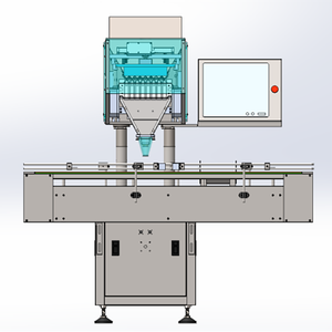 Machine de comptage visuel intelligente à 8 voies avec capteur électrique précis et caméra CCD PBDS-8 - Product Image 2