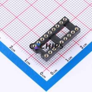 ซ็อกเก็ตทรานซิสเตอร์ IC/ทรานซิสเตอร์แบบ DIP-18 IC254R-22-18-74ของแท้ชิ้นส่วนอิเล็กทรอนิกส์ - Product Image 1