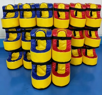 Chaussures de football géantes gonflables en mousse souple PVC pour enfants et adultes – Jeu sportif amusant de team building en plein air