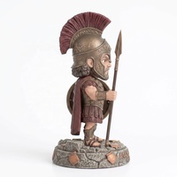 Figurine de guerrier grec antique Agamemnon en résine, figurine de collection sur le thème mycénien, décoration de bureau