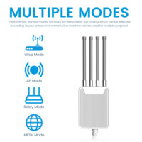 Punto de Acceso Exterior WiFi 6 HW3000M de Doble Banda con Wave2 MU-MIMO y Soporte para Redes 4G/5G