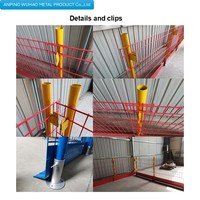 Barrera de Protección de Bordes, Barandilla de Seguridad, Valla Temporal de Protección Contra Caídas para Obras de Construcción