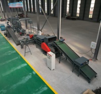 Ligne de production de Granuar en caoutchouc récupéré par pneu de déchets à haute efficacité machines d'écrasement en caoutchouc Machine granulaire en caoutchouc