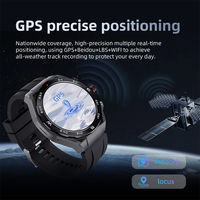 HW18 Call 2 Smartwatch Pantalla Amoled Pantalla redonda SOS GPS Ubicación Cámara giratoria Videollamada WiFi 4G Reloj inteligente con tarjeta SIM