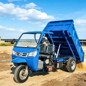 Tricycles motorisés polyvalents semi-fermés, tricycle diesel avec système hydraulique, tricycle agricole, <span class=keywords><strong>camion</strong></span> à benne basculante - Product Image 1