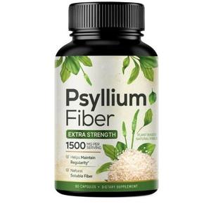 Wightlife suplemen serat alami Psyllium Husks, suplemen serat kesehatan pencernaan serat Psyllium - Product Image 1