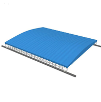 Tente de stationnement mobile en acier pour extérieur, résistante aux intempéries, avec protection UV et taille personnalisable, type abri de rangement.