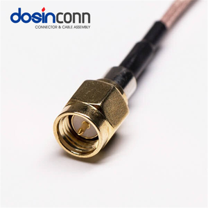 Cable coaxial de RF macho a SMA, conjunto de Cable RG174 RG58, con frecuencia de 6GHz, 50ohm, SMA, 1 par de 2 - Product Image 4