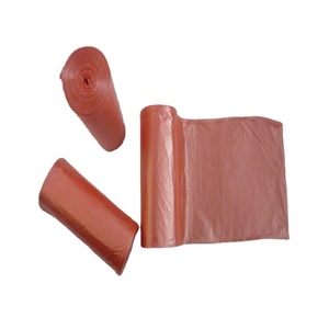 HDPE LDPE EPI Recycled heavy duty black large bin liners waste garbage bag on roll