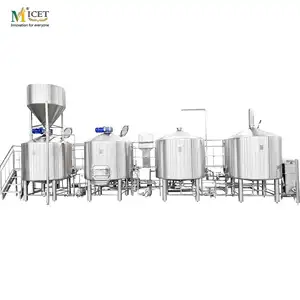 Restaurant 1500L Stainless Steel SUS304 Brewery Craft Beer Brewing Equipment for Brewing