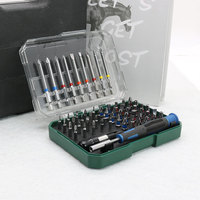 Ensemble de tournevis multifonctionnels de qualité industrielle 61 pièces - Kit d'outils de tournevis personnalisable OEM de la marque KP