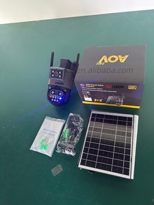 Caméra solaire double objectif AOV Hieasy 4K 8MP 4G <span class=keywords><strong>SIM</strong></span> avec alarme IA, audio bidirectionnel et suivi humain - Product Image 4