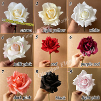 Crème hydratante à la rose la plus vendue, fleurs artificielles au toucher réel pour la décoration de mariage et de la maison