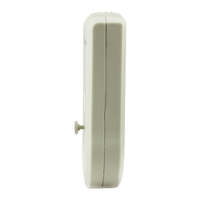 Detector de Terremotos por Vibración P-Wave con Material ABS, Sensibilidad Ajustable y Alarma Sonora