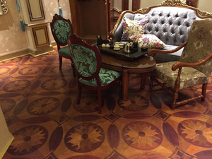 Sapele & Chêne Sapeli <span class=keywords><strong>Parquet</strong></span> à motifs en chêne <span class=keywords><strong>Parquet</strong></span> d'art Lotus Design <span class=keywords><strong>Parquet</strong></span> en bois - Product Image 5