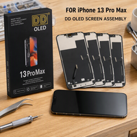 Écran OLED souple COF de 6,7 pouces pour iPhone 14 Pro Max 15 Pro Max avec Face ID, True Tone, écran tactile haute luminosité pour réparation