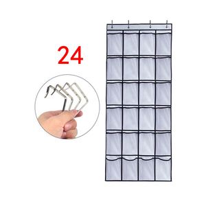 ถุงเก็บของแบบแขวนผ้าอ๊อกซ์ฟอร์ดแบบไม่ทอ 24 ช่อง สำหรับแขวนหลังประตู - Product Image 1