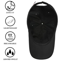 Casquette de baseball structurée en gros, visière incurvée, coton, 6 panneaux, logo brodé personnalisé, accessoires métalliques ajustables, casquettes ajustées