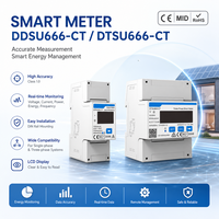 Compteur multifonction RS485 Modbus RTU triphasé 3P3W, mode de câblage numérique, moniteur d'énergie intelligent