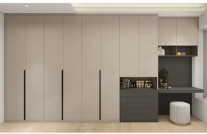 Armoire sur mesure autoportante pour toute la maison, dressing moderne avec miroir pleine longueur, espace de rangement suspendu pour salle à manger, <span class=keywords><strong>aménagement</strong></span> optimisé et fiable - Product Image 5