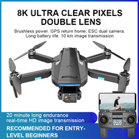 Drone semi-professionnel GD22 Pro en promotion avec lumière LED et double mode de vol (Optical Flow & GPS) à prix réduit