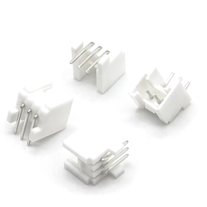 ขั้วต่อพินแบบเวเฟอร์มุมฉากแบบล็อคคู่ HY2.0: เวเฟอร์ HY 90 °   DIP 3P สีขาว/เหลือง/ดำ - Product Image 1