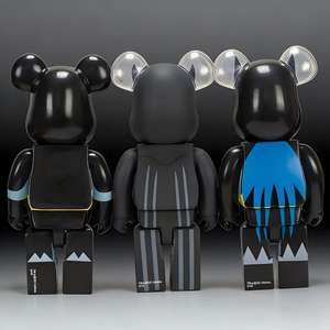 Figurines de <span class=keywords><strong>Batman</strong></span> en PVC de 28 cm, modèle d'ours 400%, jouet pour enfants, décoration de la maison, brique - Product Image 6