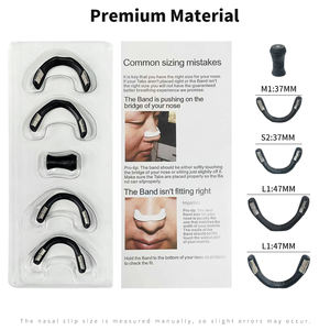 แผ่นแปะจมูกดูดซับแม่เหล็ก, ตัวขยายการหายใจทางจมูกเพื่อป้องกันการนอนกรนและหยุดการกรน, แผ่นแปะหัวสำหรับช่วยหายใจ - Product Image 2