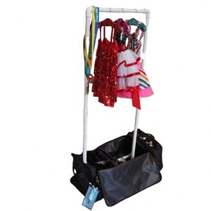 Free sample Garment Rack and Dance Bag Waterproof Baggage Kids' Ballet Dance Competition Travel Duffle Bag with Trolley <b>Roller</b> - Product Image 4