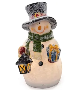 Christmas Glowing Snowman LED Holiday Light Indoor Christmas And Holiday Decor