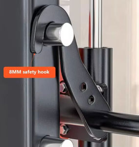 Jaula de Sentadillas Todo en Uno de Grado Profesional <span class=keywords><strong>con</strong></span> Brazo Motorizado, <span class=keywords><strong>Barra</strong></span> <span class=keywords><strong>Smith</strong></span>, Máquina de Ejercicios para Pectorales y Pantorrillas <span class=keywords><strong>con</strong></span> Capacidad de Carga de 700 kg - Product Image 5