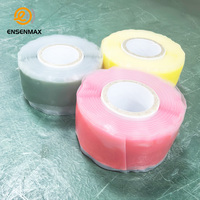 Ruban isolant électrique thermochromique réversible - ENSENMAX Ensmart ENS-400 en caoutchouc silicone, 3 m de long, sensible aux hautes températures