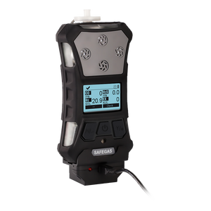 Détecteurs multi-gaz SO2 H2S CO O2 LEL, détecteur portable IP67, alarme T-W-A S-T-E-L, IECEX ATEX - Product Image 6