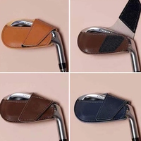 En Stock PU cuir Golf Club tête couvre Golf tête support de protection Golf fer couvre-chefs Sport accessoires personnalisé