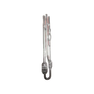 Viscosímetro Ubbelohde de Vidrio para Laboratorio, Fabricado en India, para Medición Confiable del Tiempo de Flujo de Líquidos y la Viscosidad, en Venta - Product Image 5