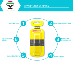 Hộp Đóng Gói Usb Hộp Đóng Gói Bằng Nhựa Bán Buôn Theo Yêu Cầu Dây Cáp Dữ Liệu Hộp Đóng Gói Bằng Nhựa Hộp Usb Bao Bì Vỏ Sò - Product Image 4